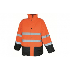 Oranje veiligheidsjas L