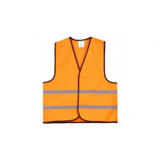 Kinder Veiligheidsvest Polyester Oranje Bulk