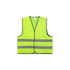 Veiligheidsvest Polyester 4XL Geel Bulk Verpakt