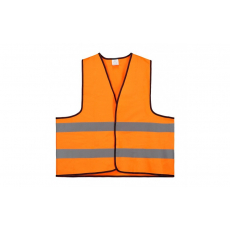 Veiligheidsvest Polyester XL Oranje Per Stuk in Polybag