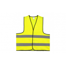 Veiligheidsvest Polyester M Geel Bulk Verpakt