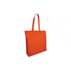 Cotton Bag Lang Hengsel en Souffle Oranje
