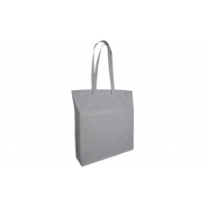 Cotton Bag Lang Hengsel en Souffle Grijs