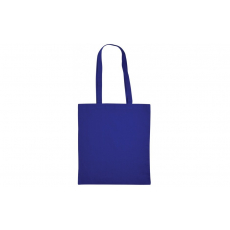 Cotton Bag Lang Hengsel Kobalt