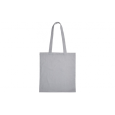 Cotton Bag Lang Hengsel Grijs