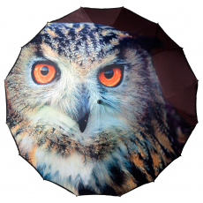 golfparaplu, bestaande uit één doek