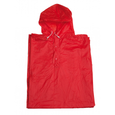 regenponcho, PVC, één maat