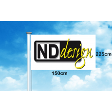 Rechte mastvlaggen 150 x 225 cm